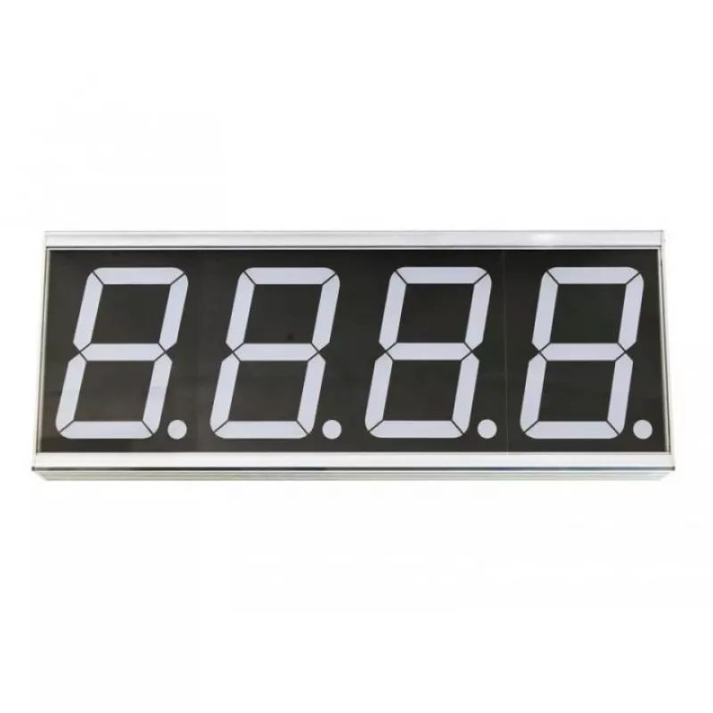 ALLNET ALL-POE-CNT-1 digitaalinen seinäkello suorakaiteen muotoinen harmaa seinäkello (ALL-PoE-CNT-1)