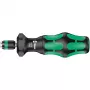 Wera 826 T Kraftform Turbo kärkikahvaruuvimeisseli Rapidaptorilla, 1/4 tuuma