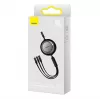 USB-kaapeli Baseus CAMJ010201 1,1 m USB 3.2 Gen 1 USB C Micro USB-A Lightning musta