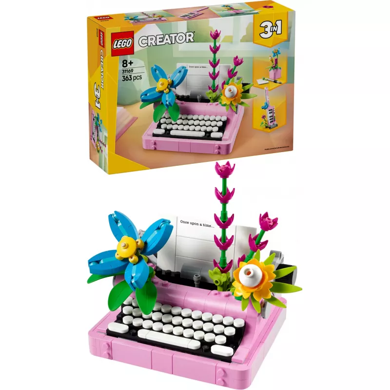 LEGO CREATOR 3in1 31169 kukkaiskirjoituskone