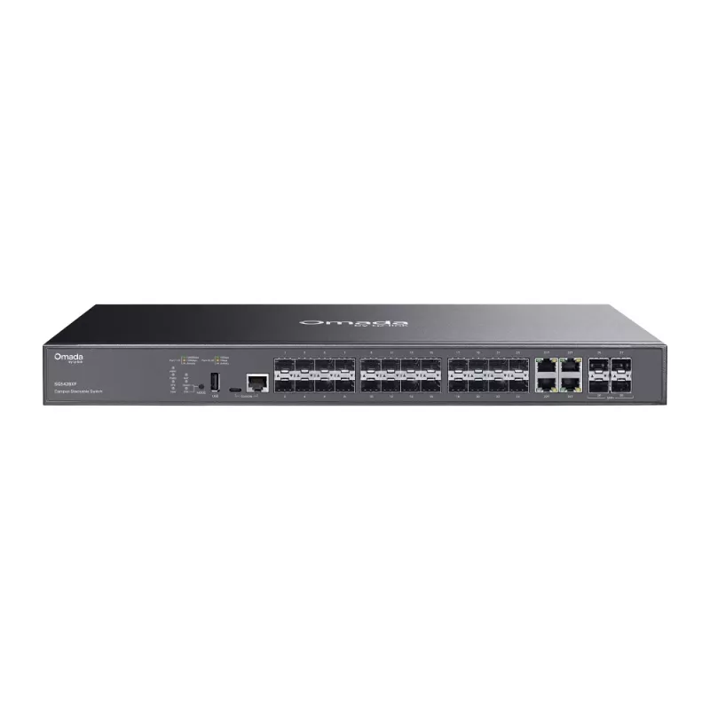 TP-LINK Omada kytkin 24x GE SG5428XF - kytkin - 0,1 Gbps
