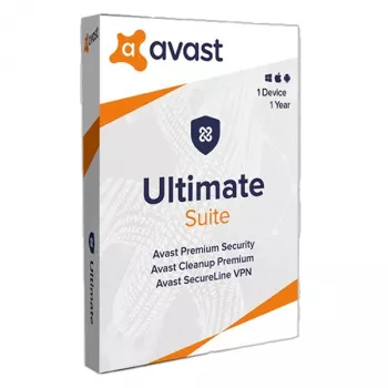 Avast Ultimate | 1 laite | 1 vuosi (vain Windows)