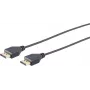 DisplayPort-kaapeli S/CONN 10-49025 1 m musta