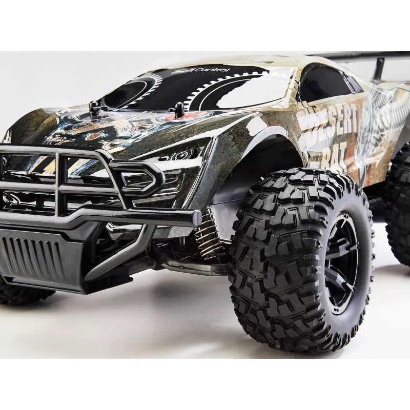 RC-auto REVELL Desert Rat (malli 24442) – harmaa-musta radio-ohjattava maastoajoneuvo