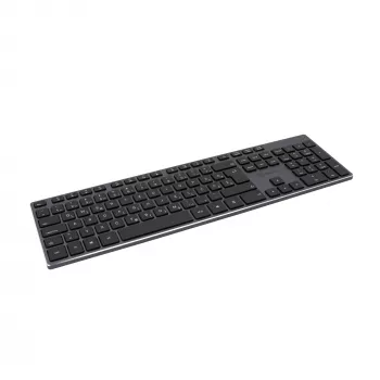 SBOX WK-131 US -langaton näppäimistö, kompakti metallimuotoilu, US-asettelu