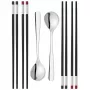 ZWILLING 39180-001-0 syömäpuikot-setti musta ruostumaton teräs
