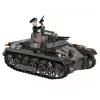 Rakennussarja Cobi Panzer I Ausf. B – 654 osaa, yksityiskohtainen pienoismalli