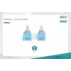 Digitus DK-1512-150 RJ45 -verkkokaapeli CAT 5e U/UTP harmaa 15 m