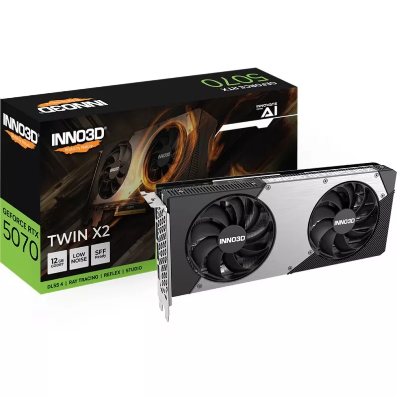 INNO3D GeForce RTX 5070 12GB GDDR7 -näytönohjain