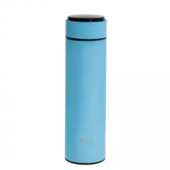 Termospullo Adler AD 4506BL - termoskannu LED-lämpötilanäytöllä, sininen