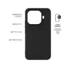 FIXED puhelimen takakansi Xiaomi 15T Pro – kumipintainen musta suojakotelo