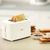 Jata JETT1048 leivänpaahdin, 2 aukkoa, 750 W, 6 paahtoastetta, valkoinen