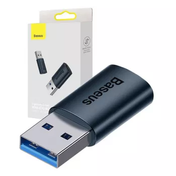 Baseus Ingenuity USB-A-USB-C-adapteri OTG (sininen)