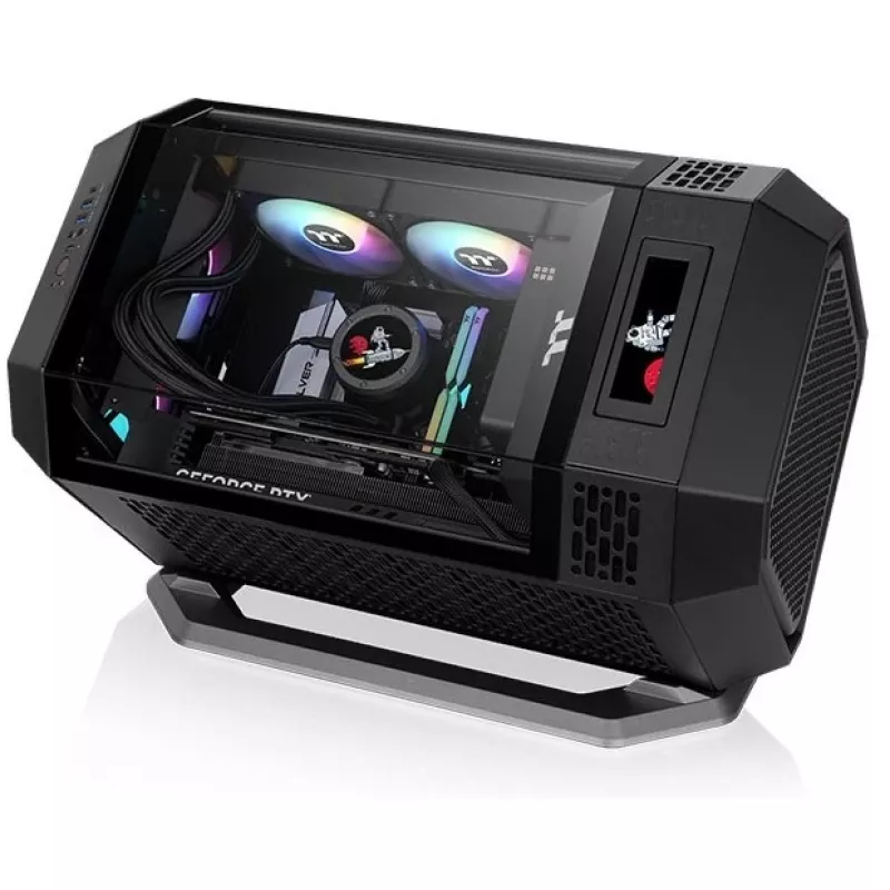 Tornista rack-asennukseen -muunnossarja Thermaltake AC-078-ON1NAN-A1 Mini Tower -koteloille, musta, 145×266×459 mm