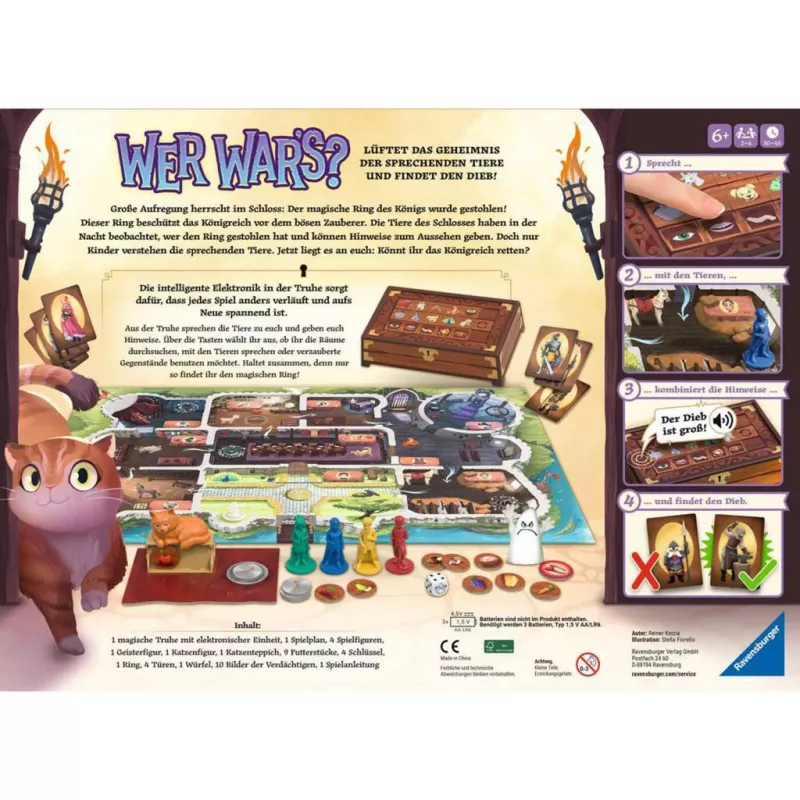 Ravensburger 23494 Wer war's - lastenpeli (23494)