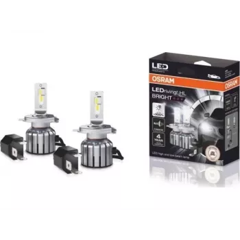 LED-lamppusarja 2 kpl H19/H4 12V 15W P43T/PU43t-3