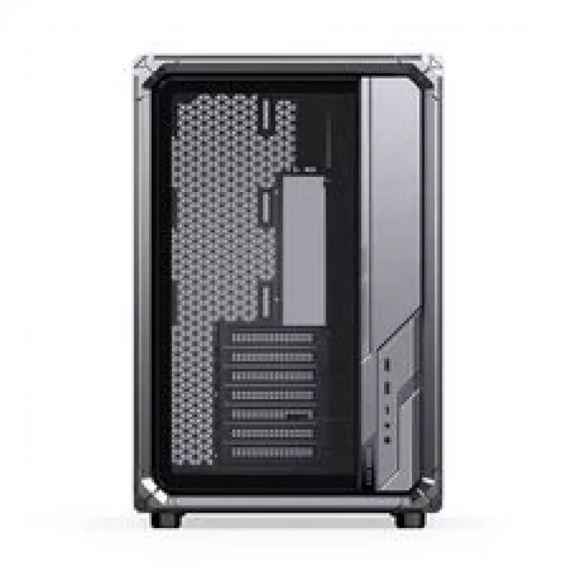 Jonsbo X400 Pro ATX Midi-Tower PC-kotelo karkaistu lasi -sivupaneelilla, harmaa