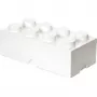 LEGO Storage Brick 8 valkoinen, säilytyslaatikko valkoinen