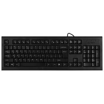 A4Tech KR-85 näppäimistö USB QWERTY US englanti musta