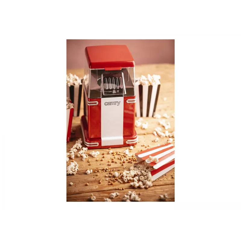 Camry CR 4480 popcorn-laite punainen, valkoinen 1200 W