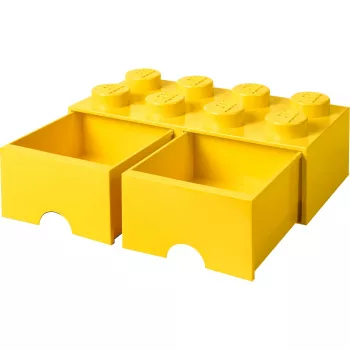 LEGO säilytyslaatikko pala 8 — keltainen (malli 40061732) säilytyslaatikko paloille ja pienosille