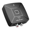QOLTEC langaton HiFi-audiolähetin/vastaanotin malli 56981 — Bluetooth/Line-In-audiosilta