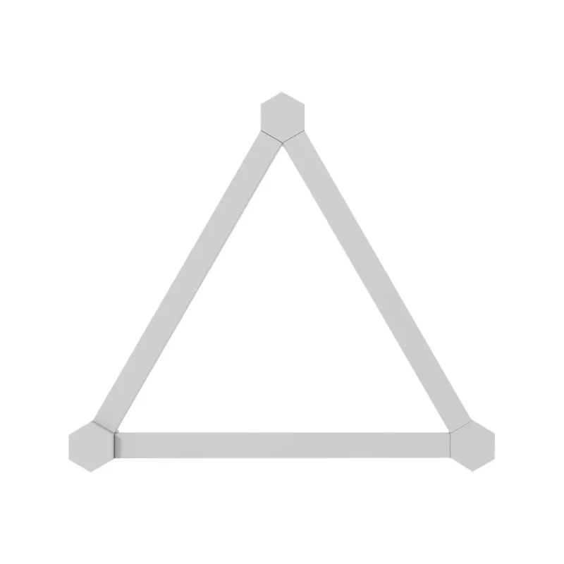 Nanoleaf Lines -tunnelmavalaistuksen laajennuspakkaus 3 kpl
