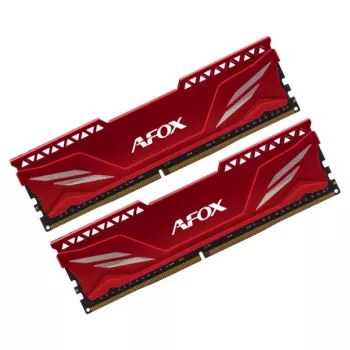 Työpöytä-DDR4-muisti AFOX 2×16GB 3200MHz CL16 1,35V Unbuffered XMP2 punainen
