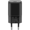 Goobay laturi 65331 sisäkäyttöön AC-pikalaturi musta USB Type-C