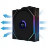 Lian Li UNI FAN TL Wireless LCD ARGB 120 mm Reverse Blade - musta