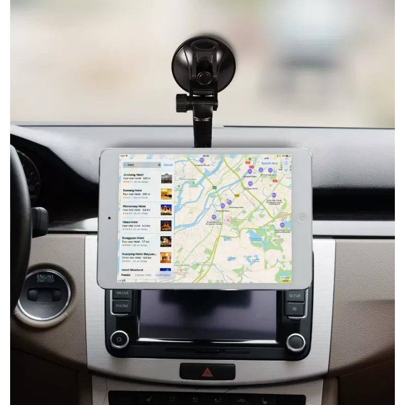 Tabletin magneettiteline autoon MACLEAN MC-822 — säädettävä katselukulma, yhteensopiva tablettien kanssa