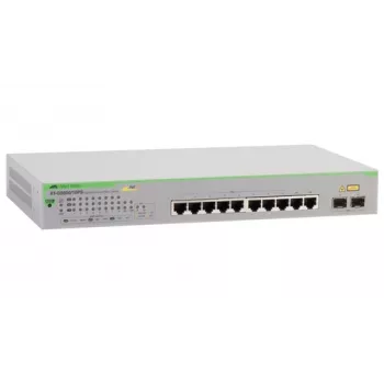 Allied Telesis GS950/10PS hallittava Gigabit Ethernet (10/100/1000) Power over Ethernet (PoE) vihreä, harmaa