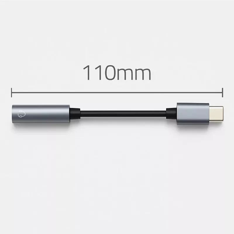 Sovitin USB-C - 3,5mm liitäntä 10cm