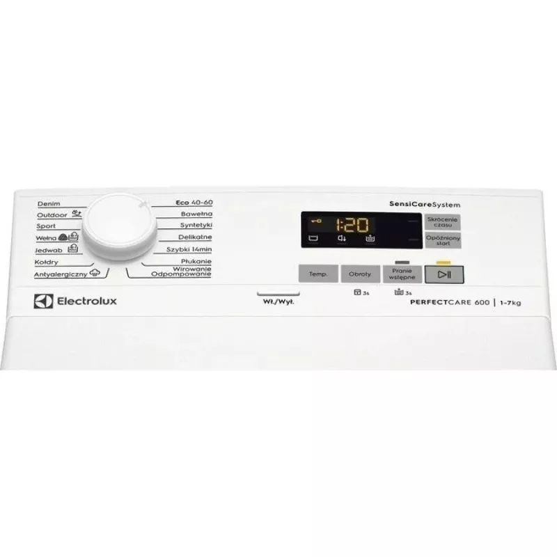 Pesukone Electrolux EW6T537P 7 kg, energiatehokkuusluokka A