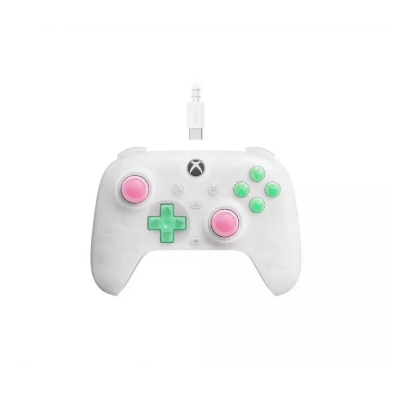 8BitDo Ultimate Mini Wired Xbox -ohjain RET00505, kirkkaan valkoinen