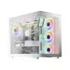 LC-Power Gaming 8001W Pro-Storm Light Midi-Tower ATX-kotelo, valkoinen (LC-8001W-ON)