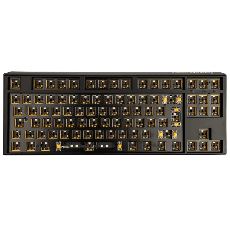 Ducky One 3 Hot-Swap Barebone TKL peli-USB-näppäimistö musta