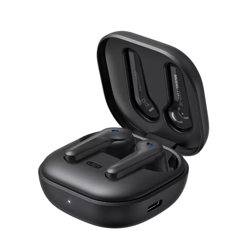 SAVIO In-Ear-TWS-headset TWS-12, Bluetooth 5.3, sisäänrakennettu mikrofoni, musta