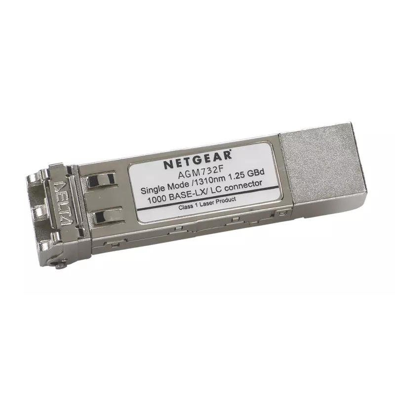 NETGEAR Fibre Gigabit 1000Base-LX (LC) SFP GBIC -moduuli – verkon lähetin-vastaanotin-moduuli