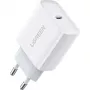 Ugreen USB Power Delivery 3.0 Quick Charge 4.0+ 20W 3A verkkolaite (valkoinen)
