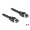 DeLOCK RJ45 verkkokaapeli Cat.8.1 S/FTP 2m 40Gbps musta