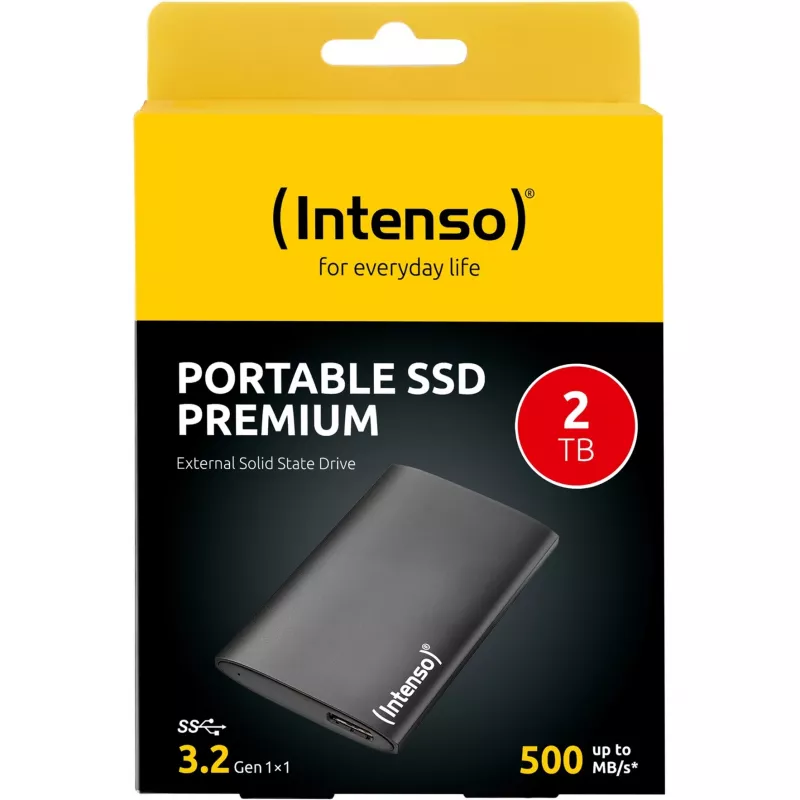 Ulkoinen SSD-asema Intenso 2 TB 1,8