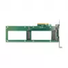 DeLOCK PCI Express 4.0 x8 -kortti 2 x sisäinen U.2 NVMe SFF-8639 Bifurcation