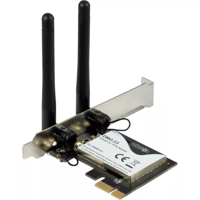 Sisäinen WLAN-kortti Inter-Tech DMG-33 1300 Mbit/s
