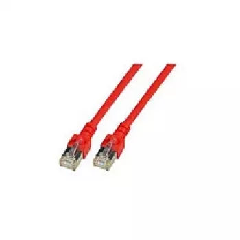 EFB-Elektronik RJ45-patchkaapeli Cat.5e SF/UTP PVC CCA punainen 2 m
