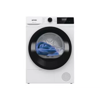Gorenje kuivausrumpu | D2HNE7E | energiatehokkuusluokka E | edestä täytettävä | 7 kg | lämpöpumppu | LED | syvyys 51 cm | valkoinen