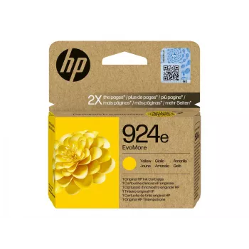 HP 924e EvoMore keltainen alkuperäinen mustekasetti