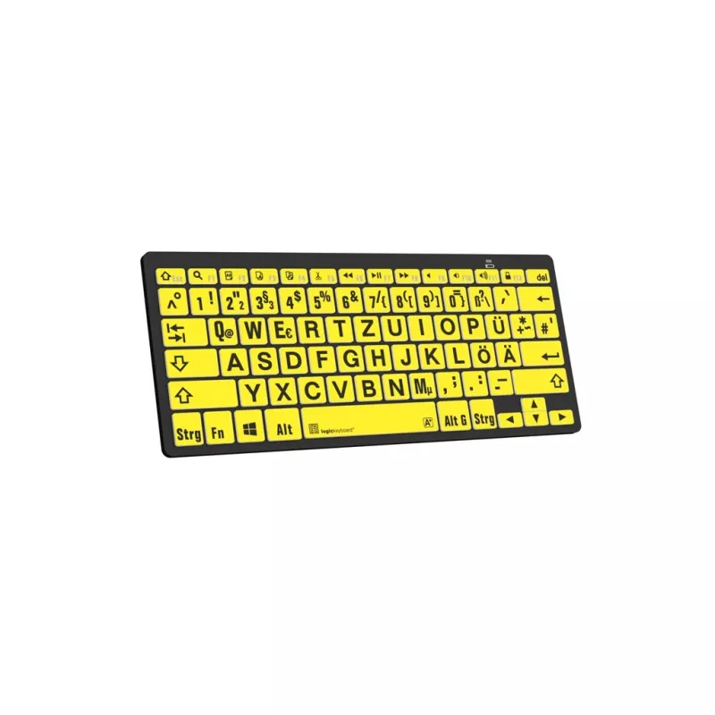Näppäimistö yleiskäyttöön Bluetooth Logickeyboard LKB-LPBY-BTPC-DE