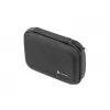 NATEC Krill 2 matkalaukkuorganisaattori HDD/SSD/lisävarusteet/kaapelit musta