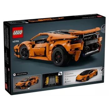 LEGO TECHNIC 42196 Lamborghini Huracán Tecnica oranssi